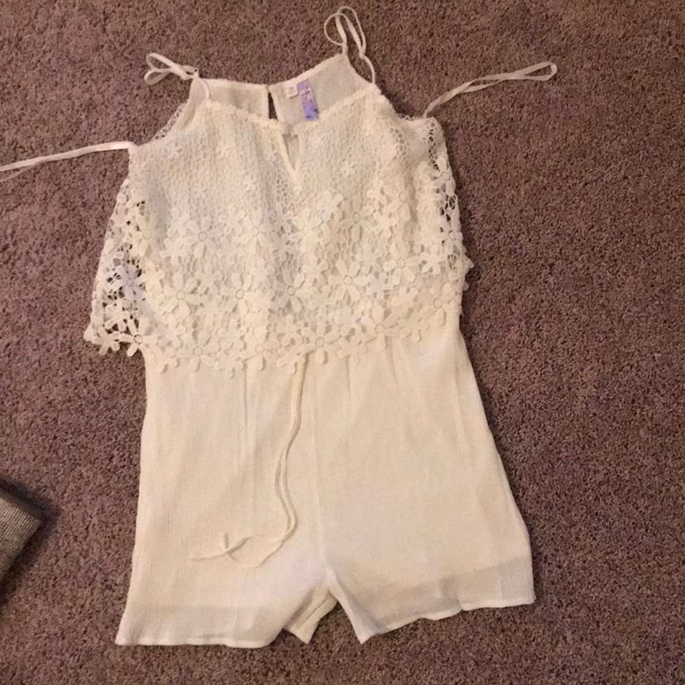 White romper